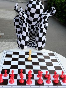 Chessman hat nur mehr den König